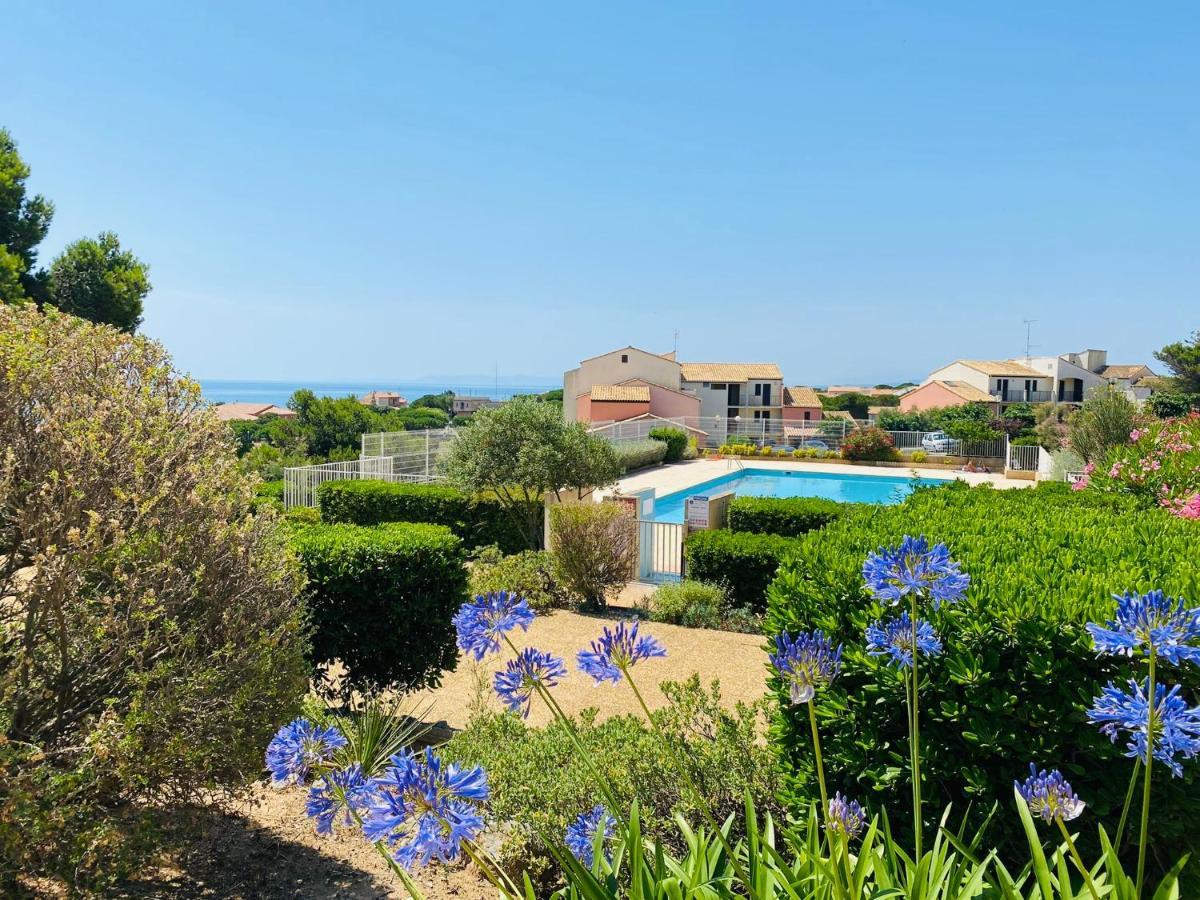Appartement Proche Mer Avec Piscine Et Parking Fleury  Dış mekan fotoğraf